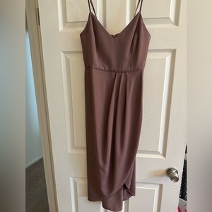 New Mauve Midi Dress
